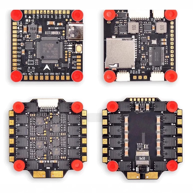 China FPV Accessories for Fpv Drone F405 F4 V3S Mini Carbon Fiber Flight Controller Stack with Carbon Fiber Frame Components factory