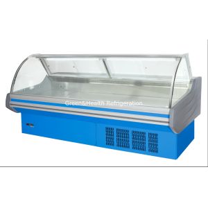 R404a Dynamic Cooling Commercial Refrigerator Meat Display Chiller