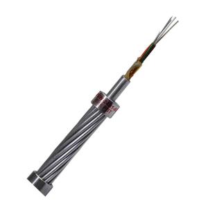 China 500kv 24 Fibre Stranded OPGW Fiber Cable factory