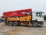 Mechanical Putzmeister 38 m concrete pump installed on Mercedes chassis direct