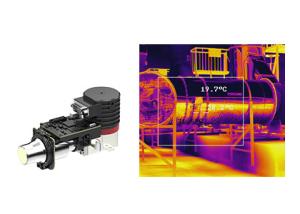 China MWIR Cooled Optical Gas Detection Thermal Module 320x256 30μM factory