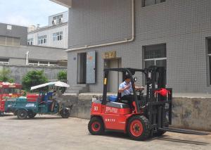 China 3~6m High Lifting 3 Ton Warehouse Lift Truck With Isuzu Diesel Engine factory