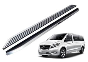 China Mercedes Benz 2016 2017 All New Vito Running Board , Alloy Side Steps factory