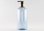Oblique Shoulder Shape Plastic Shampoo Bottle Personal Care Container 300ml