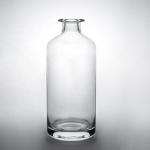 Glass bottle Whisky Glass Vodka Gin Rum bottle with cork 375ml 500ml 700ml 750ml