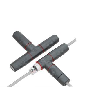 China RJ45 T Type Waterproof Signal Connector 5G Communication Cable Connectors factory