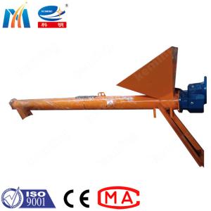 China Dry Cement Sand Feeding Screw Type Conveyor For Cement Foaming Plant factory