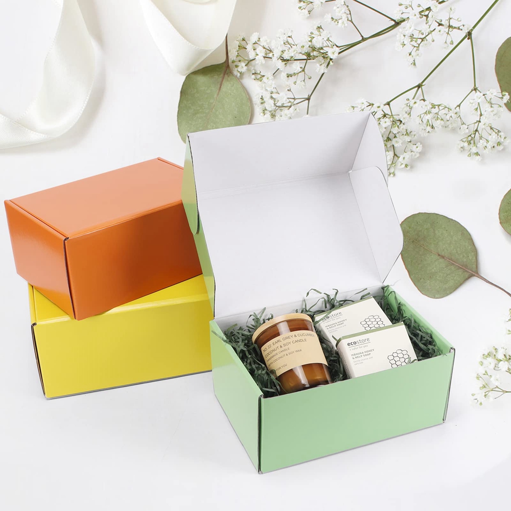 Gravnre Printing Customized Square Airplane Paper Box for Recycle Shipping Gift Packaging