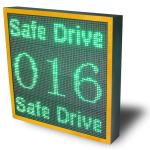 140 Degree Aluminum Alloy Vehicle Speed Display Speed Limit with Phone App