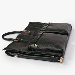 Water Resistant Weekender Garment Duffel Bag With 2 Shoe Pockets