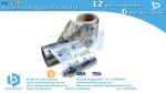 PET/PE laminated plastic foil for snack packaging with Bestar weighing packaging