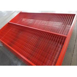 China Canada Standard Powder Coated 6X10 Temporary Mesh Fencing on sale