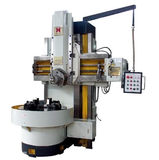 China Large Diameter Vertical Lathe Machine / Automatic Single Column Vertical Lathe factory