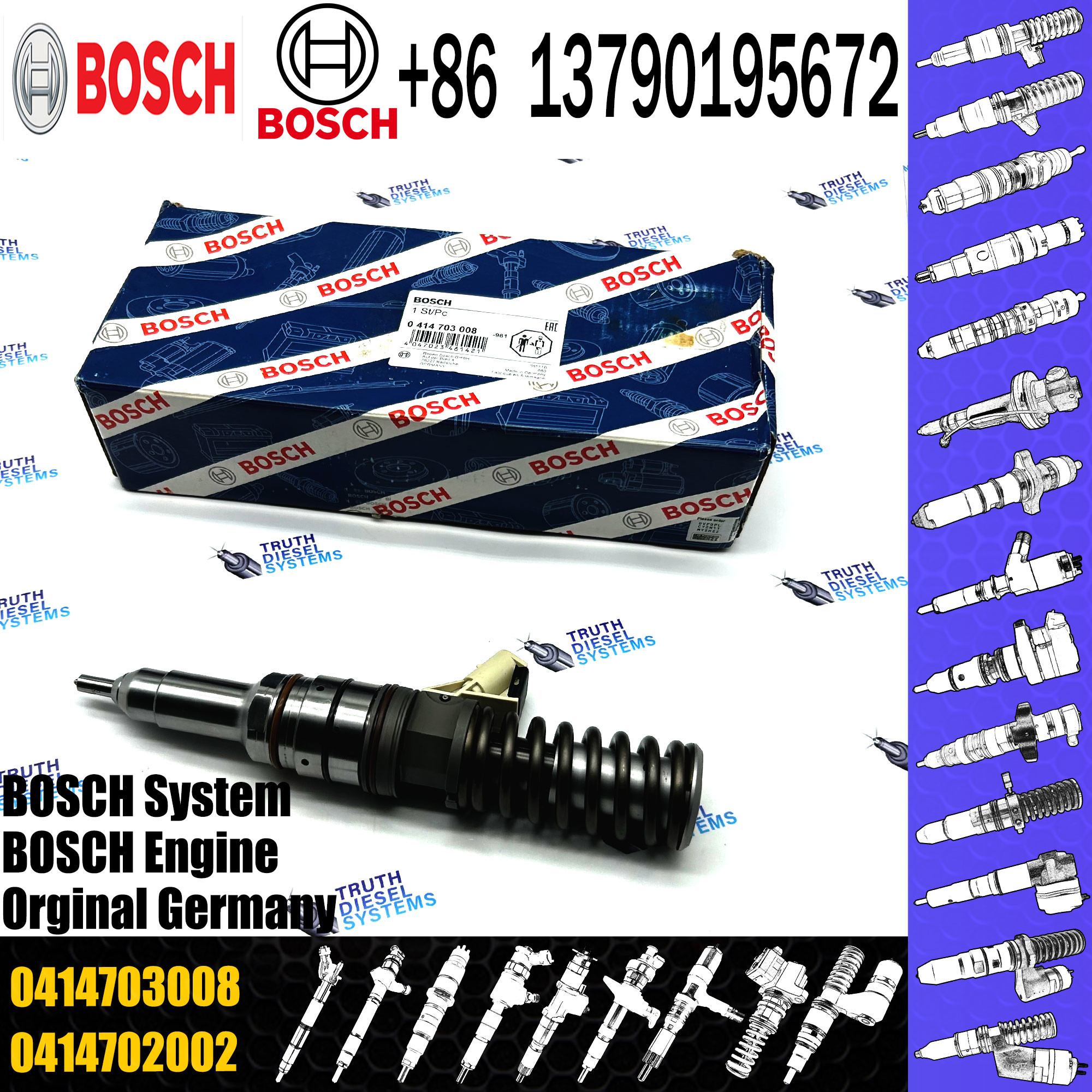 Fuel Unit Pump Injector 0414702021 0414702022 0414702023 0414702024 0414702025 0414703002 0414703003 0414703004 04147030