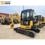 Japan Used Hydraulic Crawler Digger Komatsu PC55MR Mini Excavator 2017 Model