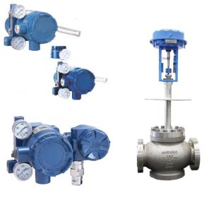Throttling Control Valve Positioner With Temperature Mounting