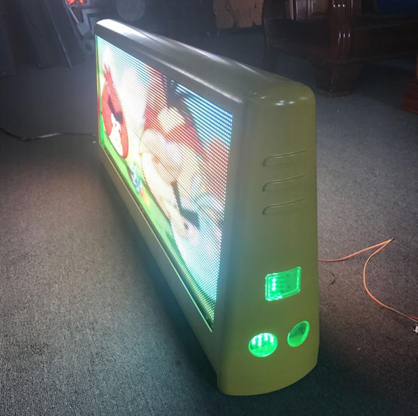 Outdoor P5 Taxi Top LED Display Integrated Aluminum Casting Mold Car Roof