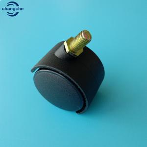 China Furniture Threaded PVC Swivel Castor Wheels 6 inch M8x13mm factory