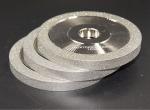 Electroplating Sharpening Flat Grinding Wheels Steel High Speed