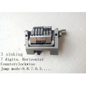 Rotary Numbering Machine Horizontal Counterclockwise Three Sinking