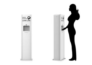 China Infrared Sensor 10L Free Standing Hand Sanitizer Soap Dispenser factory