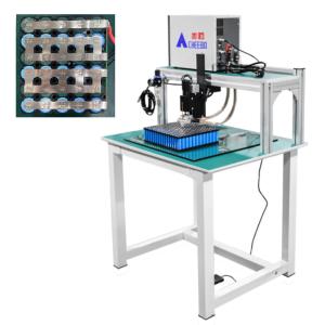 China High Quality Pneumatic Foot Welding Battery Tab Spot Welding Machine factory