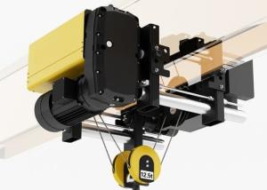 China Workshop Plant 5ton European Standard Eot Crane With Electric Wire Rope Hoist factory