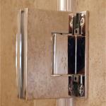 Frameless Tempered Glass Shower Screen CE Bathtub Shower Screen Glass