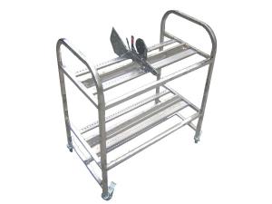 China SANYO Feeder storage cart trolley feeder rack factory
