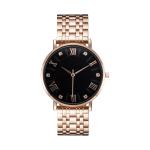 Big Roman Japan PC21S Alloy Quartz Watches With Stainless Steel Solid Band