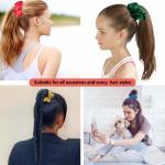 Small 6 Padded 0.03kg Satin Silk Scrunchies Headband Warrens