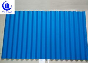 China Plastics Warehouse PVC Roof Tile Building Material Wall Panel factory