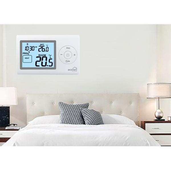 7 Day Programmable Wired Digital Thermostat For Household Usage