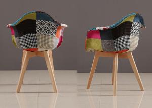 China European Design Patchwork Dining Chair factory