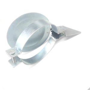 China Oem Chrome Plated Stainless Steel Exhaust Parts 6 5/8 In Min OD 6 3/4 In Max OD factory