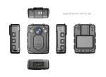 3200mAh Police Body Cameras HD 1080P 2 Inch With Dock Charger