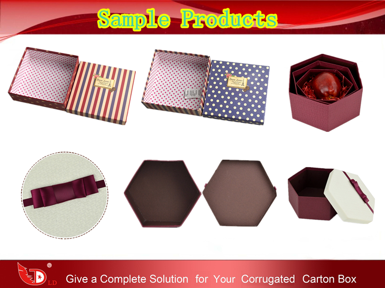 Special Beautiful Recycle Paper Package Gift Box For Wedding