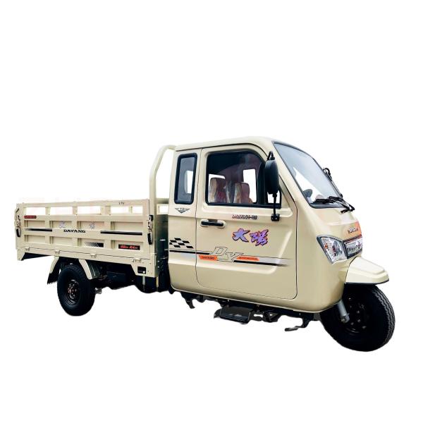 DAYANG Heavy Duty Three Wheel Cargo Tricycle with Drive Cabin and Large