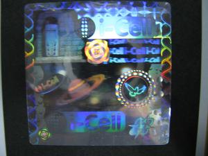 China Security 3D Hologram Sticker Label , Customized Logo Tamper Evident Labels factory