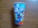 PLASTIC LENTICULAR 350 ml cartoon flip lenticular printing coffee 3d lenticular