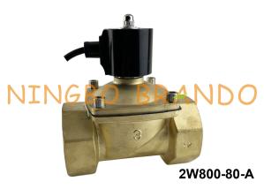 China 3'' IP68 Waterproof Water Fountain Brass Solenoid Valve 12V 24V 110V 220V factory