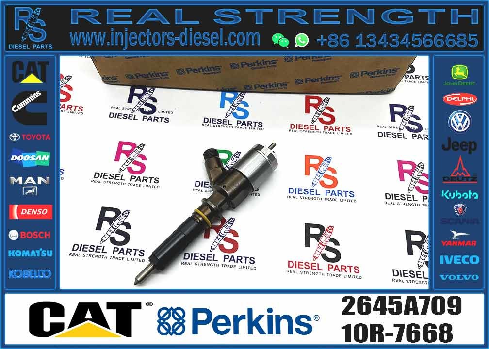 C6.6 Engine inyector CAT 320D Diesel Common Rail Fuel Injector 282-0490 2645a709 for PERKIN Caterpillar Excavator Inject