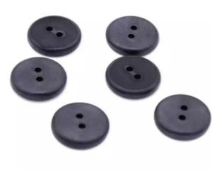 China PPS Round Button Wearable NFC RFID Laundry Tag For Clothing ISO14443 factory