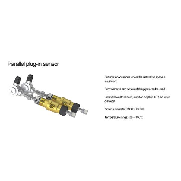 Easy Operation Handheld Ultrasonic Liquid Flow Meter With High Durability