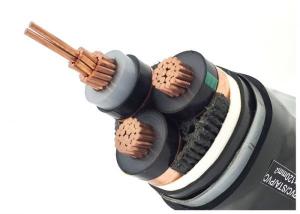 China Aluminum Conductor 70mm2 3.6KV XLPE Power Cables 3 Core AWA Armoured factory