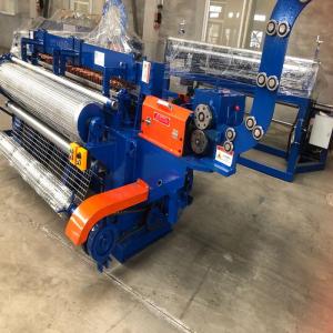 China 100rows/Min Transforming Wire Mesh Manufacturing Machine , 130mm Length Wire Welding Machinery factory
