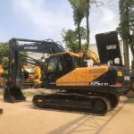 Hyundai 225-7 Construction Machine Used Crawler Excavator with 1.05 Bucket