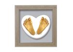 Souvenir Gift Baby Keepsake Box , Newborn Gifts Hand And Foot Print Frame