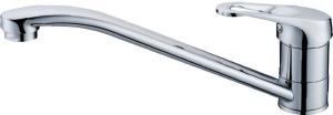 China Single Hole Polished Kitchen Sink Water Faucet Streamlined Style HN-3C20 for Restaurant factory