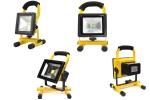 Waterproof Ip65 Rechargeable Led Flood Lights Portable 10w 20w 30w 50w